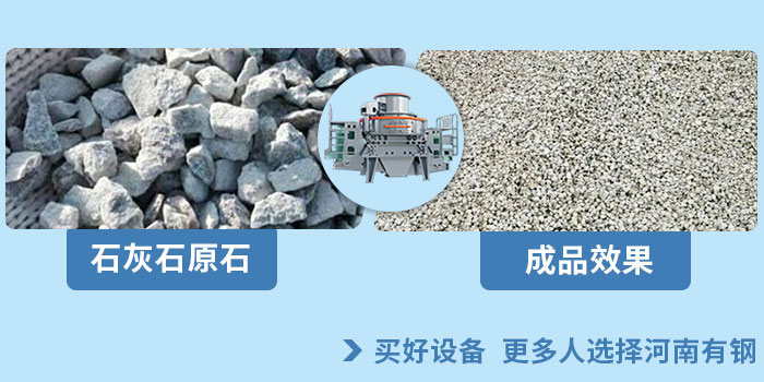 石灰石制砂